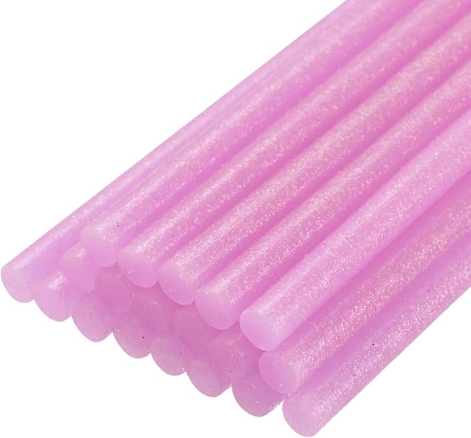 uxcell 20pcs Hot Glue Sticks for Glue Gun 11mm/0.43-inch x 8-inch Mini Hot Melt by uxcell