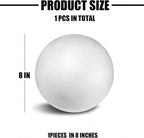 Styrofoam Balls 8 Inch, DIY Craft Giant Foam Ball - Image 2