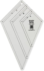 EZ Quilting 8829477 Acrylic Kite Quilting Template Set, Sizes 2.75" x 4.75" - Image 4