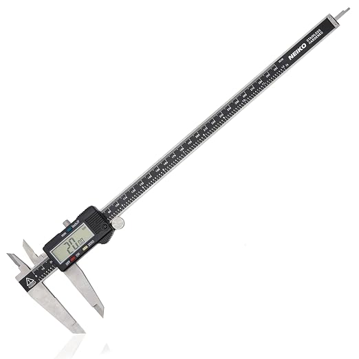 NEIKO 01409A 12” Electronic Digital Caliper | Extra Large Display | 0-12 Inches by NeikoTools