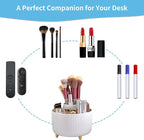 Marbrasse Desk Organizer, 360-Degree Rotating Pen Holder, Desk Organizers and - Image 6