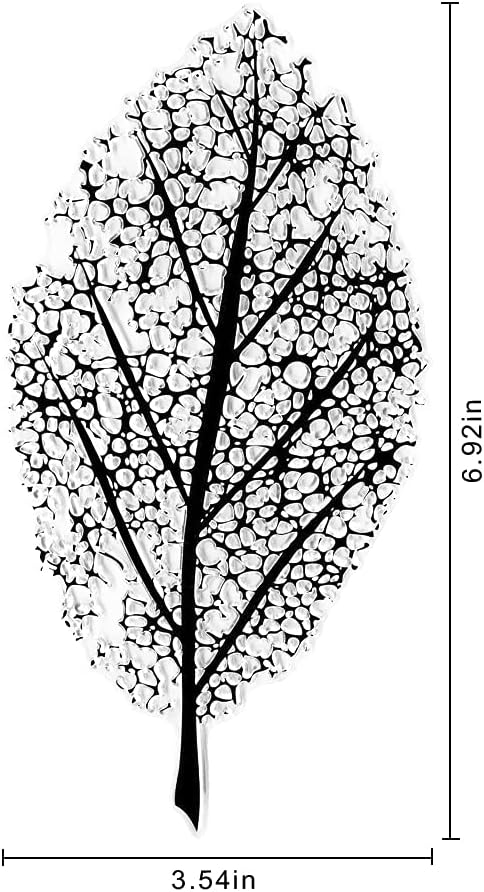 Large Tree Leaf Clear Stamps for Card Making Decoration DIY Scrapbooking - Image 2
