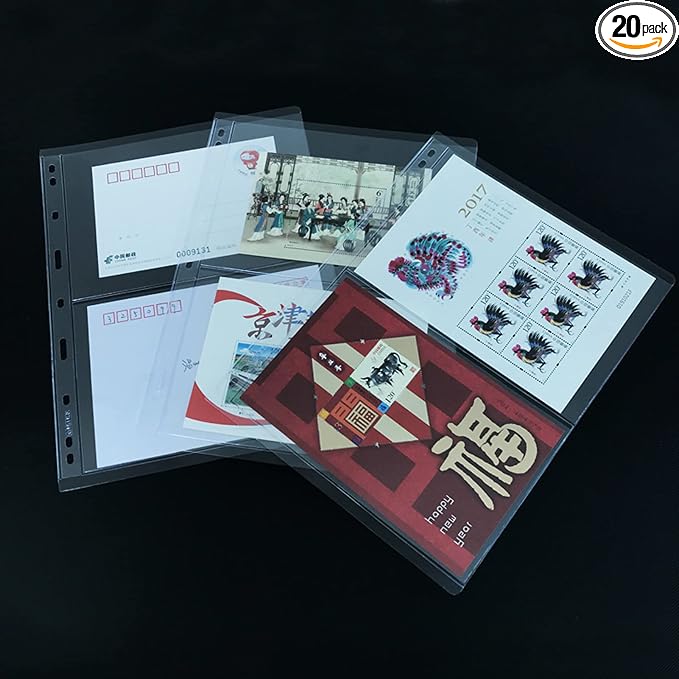 MUDOR 10 Sheets Clear Stamp Pages by MUDOR