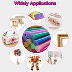 Ewparts Glitter Glue Sticks 14 Colors 84 Pack - Image 5
