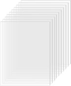 SimbaLux Acrylic Sheet Clear Cast Plexiglass 5”x7” 0.08” Thick 2mm, 10 Pack | by SimbaLux