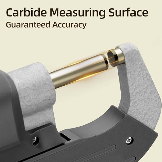 GRENPRO Digital Micrometer Measuring Tool, Professional Inch/Metric Precision - Image 3