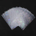 Penitue Photocard Sleeves, 9.1x6.5cm/3.58x2.56in Laser Flashing Card Sleeves by Unknown