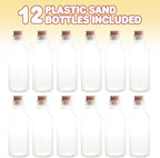 ArtCreativity 12pcs/2oz Plastic Sand Art Bottles - Image 2