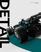 Nifeliz AM24 Formula 1 Racing Car Building Set, 1:8 Scale Collectible Set - Image 6