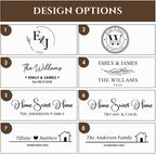 Custom Coasters Set of 4, Personalized Housewarming Gift, Engraved Gifts - Image 5
