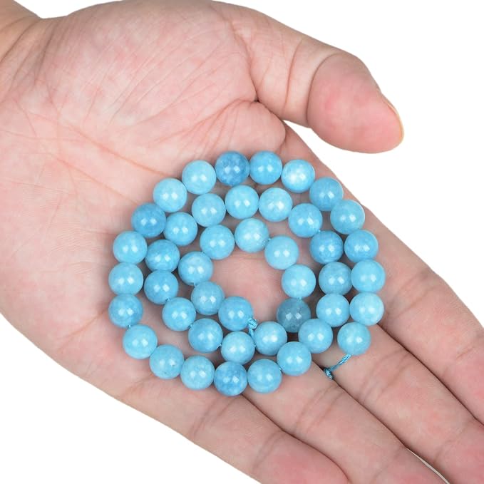 AD Beads Natural Gemstone Round Loose Beads 15" - Image 3