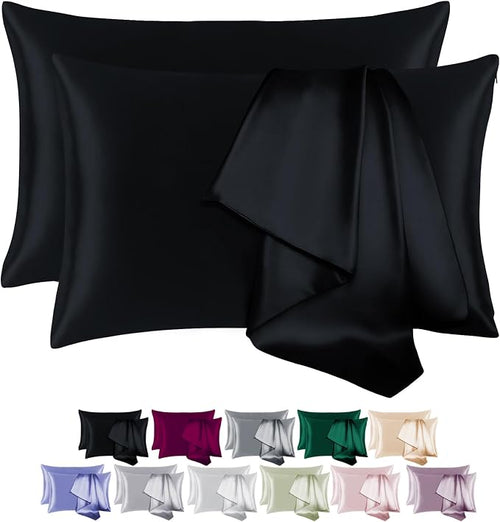 100% Mulberry Silk Pillowcase 2 Pack by BEIJOEY