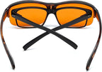 Eyekepper 100% Anti-Blue Light Blocking Fitover Glasses Wear Over Computer - Image 3