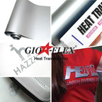 PU Heat Transfer Vinyl 12" x20ft Roll Silver – HTV - Image 4