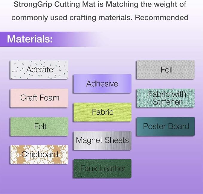 REALIKE 12x12 Cutting Mat for Silhouette Cameo 5/4/3/2/1, Gridded Adhesive - Image 7