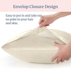 BEDELITE Satin Pillowcase for Hair and Skin, Super Soft Similar to Silk Pillow - Image 6