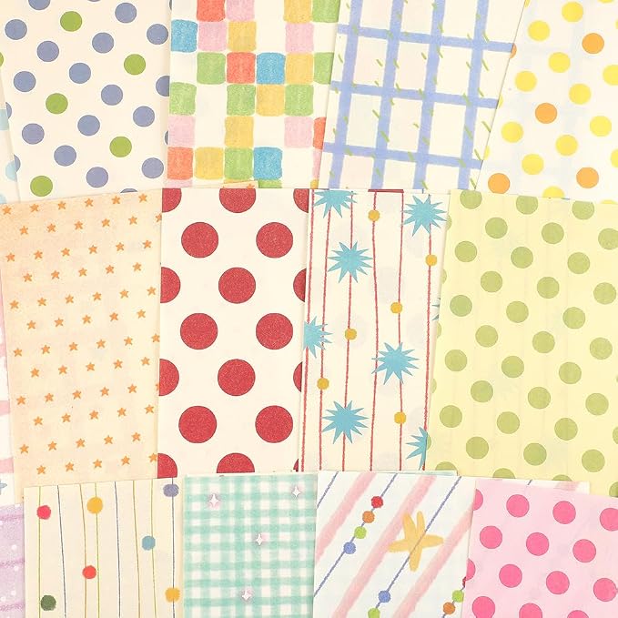 icceemee 160 Sheets of Colorful Dots Scrapbook Paper, journaling Scrapbook - Image 6