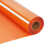 RENLITONG Orange Iron on Vinyl 12Inch by 20ft Roll Heat Transfer Vinyl by RENLITONG