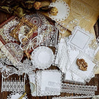 Vintage Scrapbook Paper Lace for Scrapbooking Supplies Kit, Diuhofart 40 Pcs - Image 7