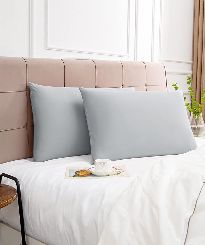 Warmstar Cotton Pillow Cases Standard Size Set of 2, 600 Thread Count - Image 6