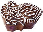 Royal Kraft Wooden Stamps DIY Fabric, Henna Printing Blocks THDtag058 by RoyalKraft