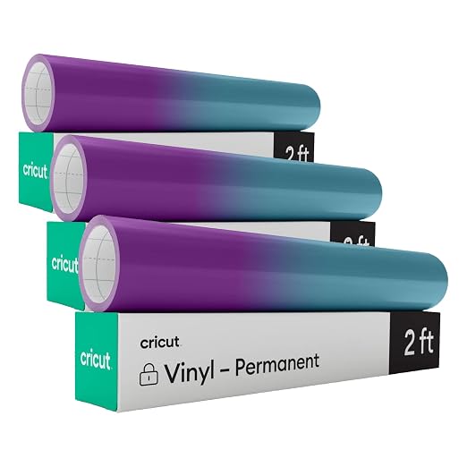 Cricut® Heat-Activated, Color-Changing Vinyl – Purple/Turquoise by Cricut