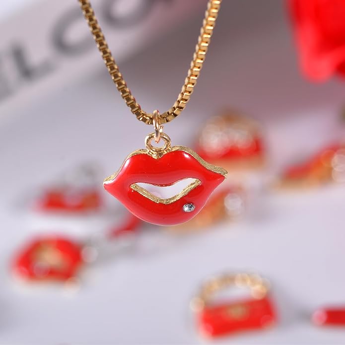 Bulk Gold Enamel Charms for Jewelry Making, Colorful Metal Charms Pendant for - Image 5