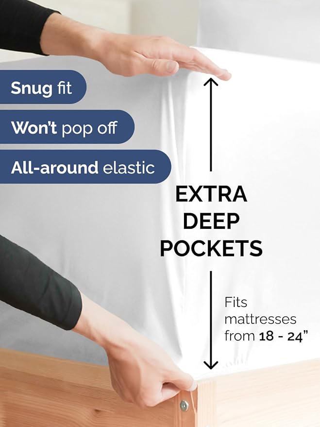 Extra Deep Queen Sheet Set - Image 3