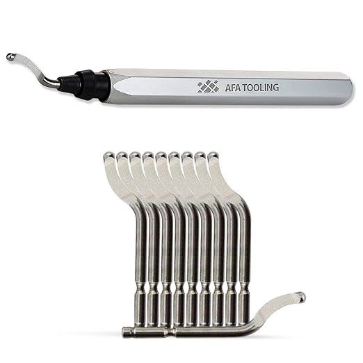 AFA Tooling - Deburring Tool Micro-Polished & Anodized Handle by AFAToolingApprovedforAutomotive