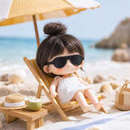 TOYANDONA 80pcs Doll Sunglasses, Miniature Sunglasses Mini Doll Costume - Image 8