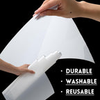 Frienda 12 Inches x 80 ft 6 Mil Rolls Blank Stencil Sheets Acetate Sheets Clear - Image 3