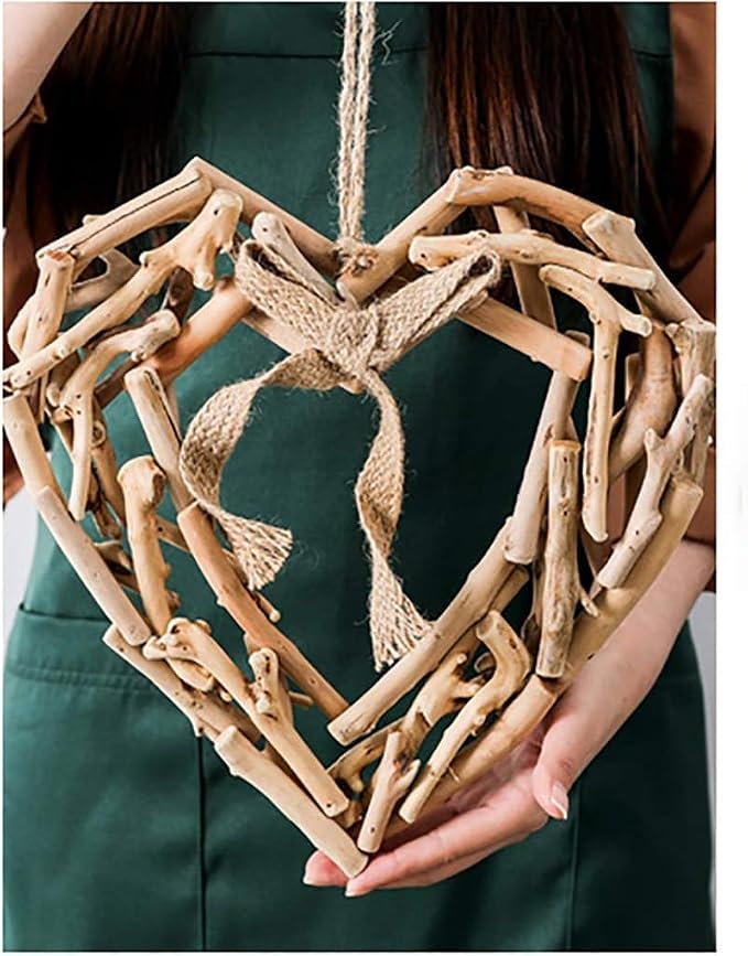 20 Pcs Wood Natural Driftwood Pieces Branch Slices Craft Sticks Beach Decor for - Image 5