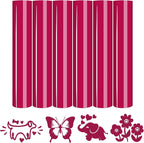 Tintnut Sangria Red Heat Transfer Vinyl, easy cut & weed, stretch washable by Tintnut