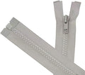 ANPURZII 2PCS #5 13 Inch Light Gray Separating Jacket Zippers by Unknown