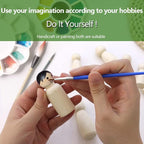 NODG 50 Unfinished Wooden Peg Dolls - Image 4