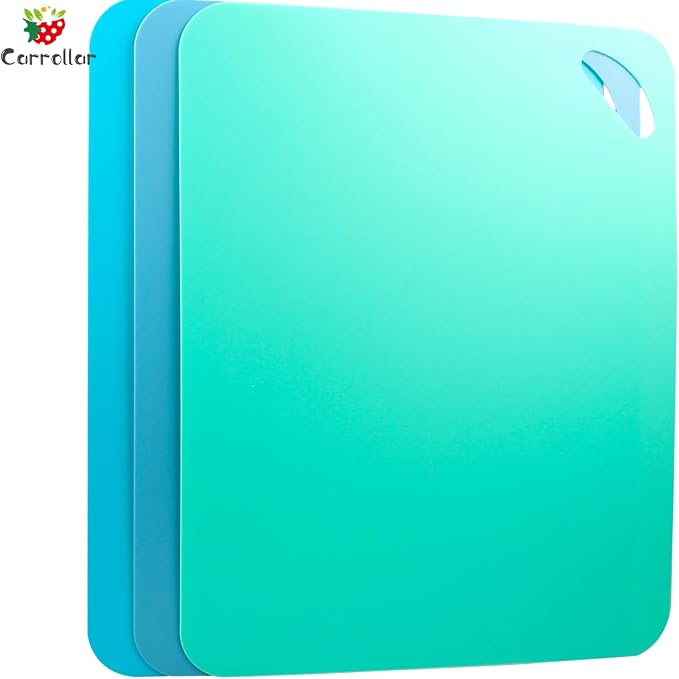 Plastic Flexible Cutting Mats for Kitchen, Cutting Board Sheet for Kitchen - Image 2