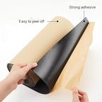 BENECREAT 78.7x11.8inch Adhesive EVA Foam Roll, 4mm Black Adhesive EVA Foam - Image 3