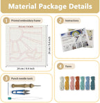 Doodlream Bohemian Sun and Ocean DIY Punch Needle Embroidery Kit - Image 2