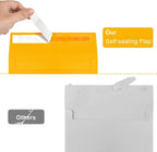 50 Packs Yellow 5x7 Envelopes 5x7, Fade Bright Yellow Color Envelopes Self Seal - Image 3