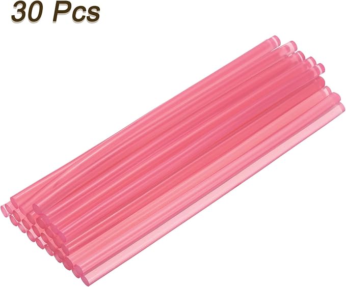 uxcell 30pcs 7mm x 200mm Mini Hot Glue Sticks - Image 3