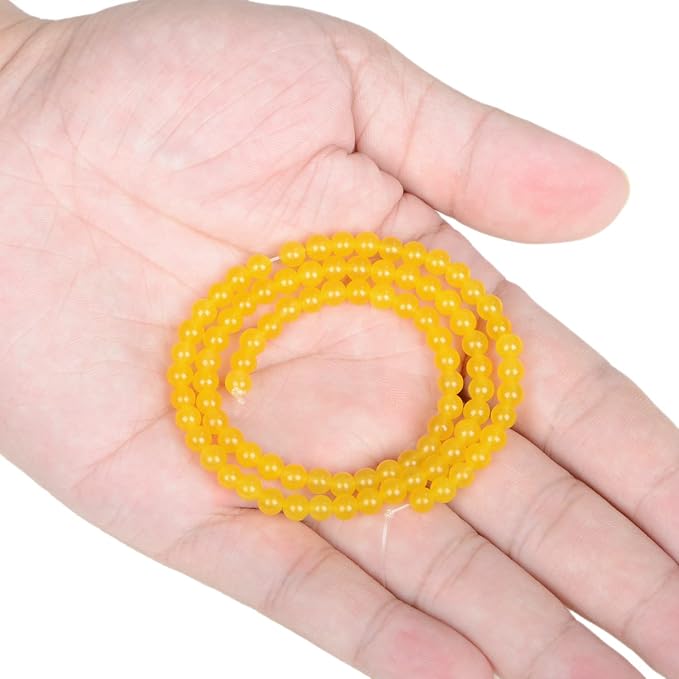 AD Beads Natural Gemstone Round Loose Beads 15" - Image 3