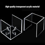 Baseball Display Case, 24 Pack Clear Acrylic Cube Holder Set | Dustproof Clear - Image 6