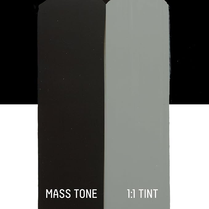 Liquitex BASICS Acrylic Paint, 118ml Tube, Ivory Black - Image 3