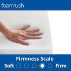 FoamRush 9" x 36" x 36" Premium Quality Upholstery Foam Cushion High Density - Image 3