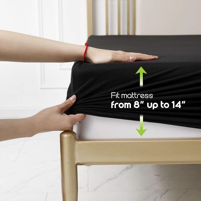Fitted Sheet- COSMOPLUS Full Fitted Sheet Only（No Flat Sheet or Pillow Shams） - Image 3