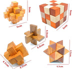 Guaishou Brain Teasers with The Puzzles 21Pcs Unlock Interlock Game IQ Test Toy - Image 3