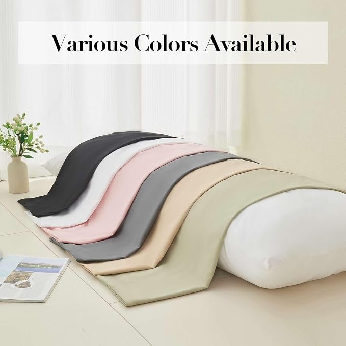 DOWNSTORIA Body Pillow Cover, Ultra Soft Microfiber Long Pillowcase, Envelope - Image 5