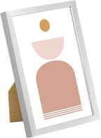 upsimples 4x6 Picture Frame Set of 3, Made of High Definition Glass - Image 2