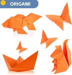 Orange Wrapping Paper, Anniversary, Birthday 80GSM 55LB - Image 3