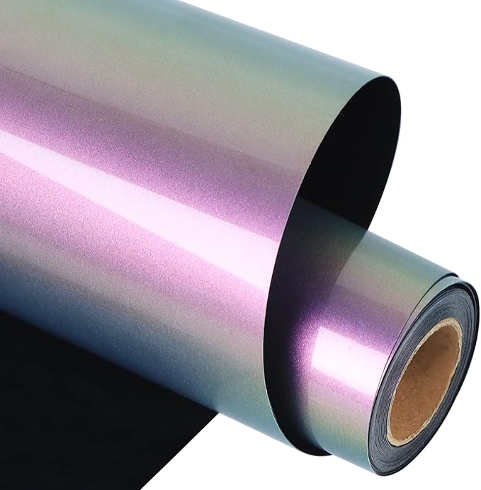 Guangyintong Chameleon HTV Rolls, Changing Color Heat Transfer Vinyl - Image 6